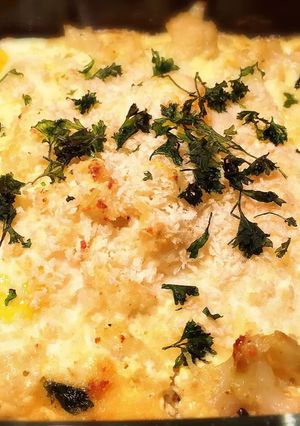 カリフラワーグラタンカレー風味ソース-レシピのメイン写真