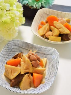 タケノコが主役の筑前煮-レシピのメイン写真