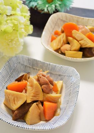 タケノコが主役の筑前煮-レシピのメイン写真