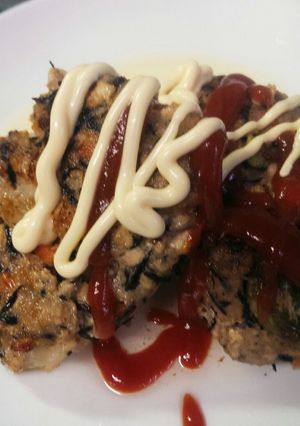 季節限定◆旬の空豆と豆腐のハンバーグ◆-レシピのメイン写真