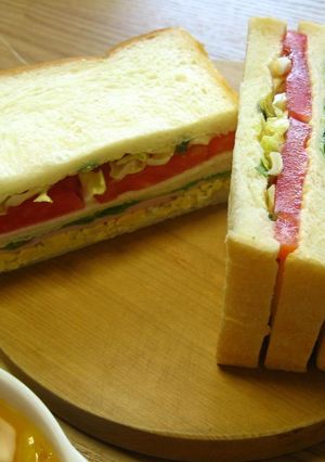 だし香るサンドイッチ-レシピのメイン写真