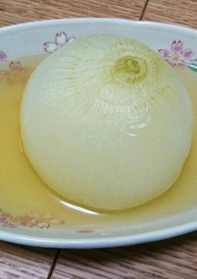 新玉ねぎのまるごとスープ♪-レシピのメイン写真