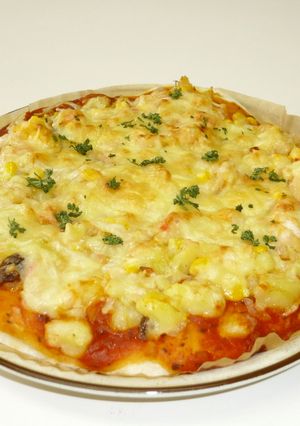 マッシュド・ポテトピザ-レシピのメイン写真