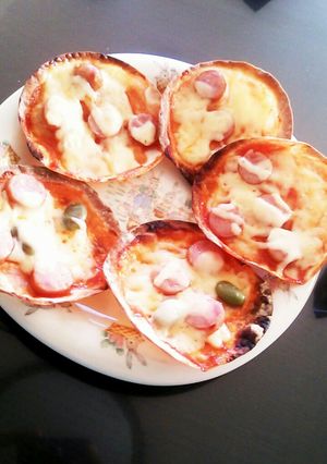 餃子の皮ピザ-レシピのメイン写真