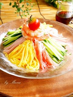 冷やし中華と自家製中華タレ-レシピのメイン写真