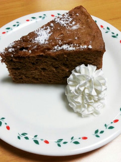 ふわふわチョコレートケーキ(レンジ)-レシピのメイン写真