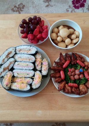 おにぎらずでこどもの日(^o^)-レシピのメイン写真