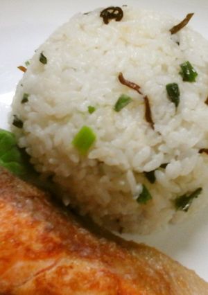 小口ネギと塩昆布ライス-レシピのメイン写真