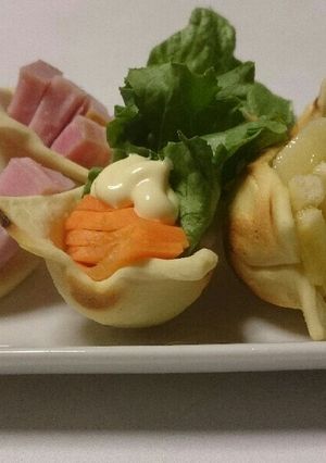 たこ焼き器deクラッカー容器お弁当に!!-レシピのメイン写真