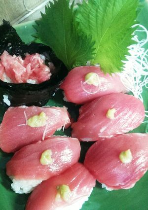 まぐろにぎり寿司◆お家がお寿司屋さん風-レシピのメイン写真