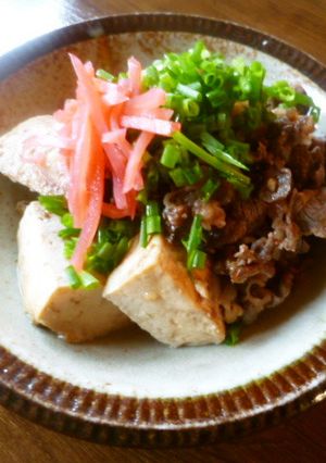 簡単！肉豆腐♪-レシピのメイン写真