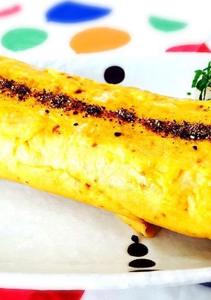 粉しょうゆ香る玉子焼き-レシピのメイン写真