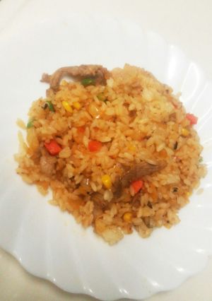 簡単 時短 ケチャップライス-レシピのメイン写真