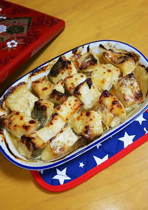 簡単♪タラマヨオーブン焼き♪-レシピのメイン写真