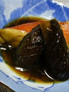 金目鯛と茄子の煮付け-レシピのメイン写真