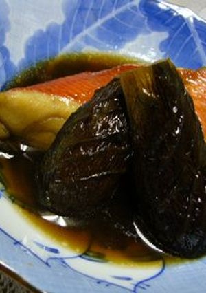 金目鯛と茄子の煮付け-レシピのメイン写真
