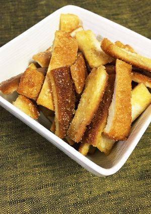 食パン！パンの耳！香ばしメープルラスク-レシピのメイン写真