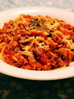 にんにく不使用!ボロネーゼパスタ-レシピのメイン写真