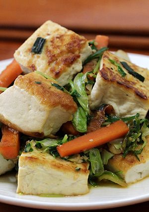 豆腐チャンプルー（ベジタリアン）-レシピのメイン写真