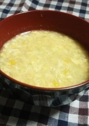 簡単　中華風コーンスープ-レシピのメイン写真