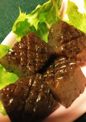蒟蒻のココナッツオイル醤油ステーキ-レシピのメイン写真