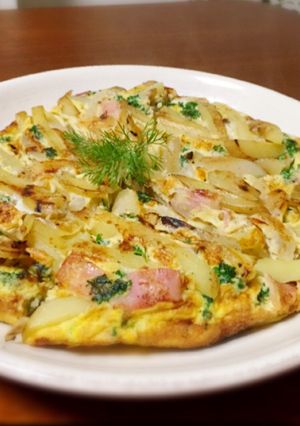 スパニッシュオムレツ-レシピのメイン写真