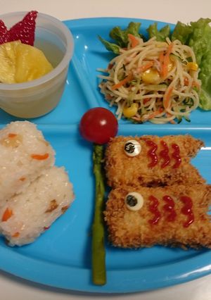 こどもの日プレート-レシピのメイン写真