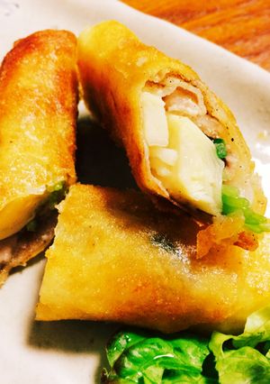 たけのこ春巻☆材料シンプルで超簡単-レシピのメイン写真