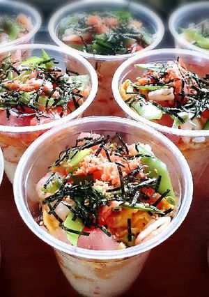 料理下手さんのカップちらし寿司-レシピのメイン写真
