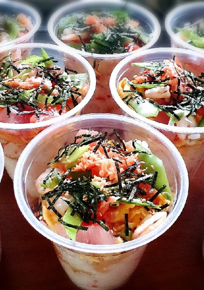 料理下手さんのカップちらし寿司-レシピのメイン写真
