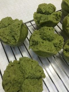 大量に作る抹茶蒸しパンあんこ入り-レシピのメイン写真