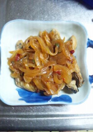 １１月２０日晩飯【カキの南蛮漬け】-レシピのメイン写真