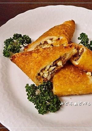 さんまの蒲焼き缶で作る✿和風ピロシキ風-レシピのメイン写真