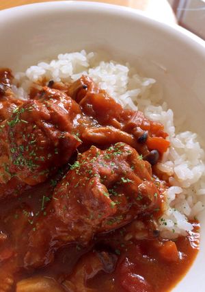 トマトチキンカレー-レシピのメイン写真