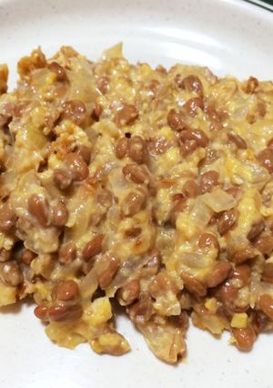 調味料いらず！簡単 納豆オムレツ-レシピのメイン写真