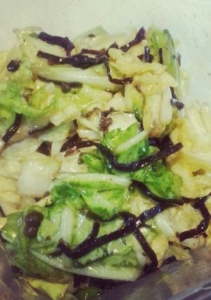 ごはんのおとも♡山椒 塩昆布 白菜-レシピのメイン写真