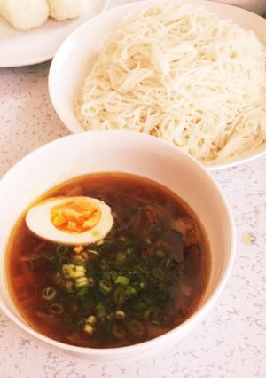 そうめんでつけ麺♡-レシピのメイン写真