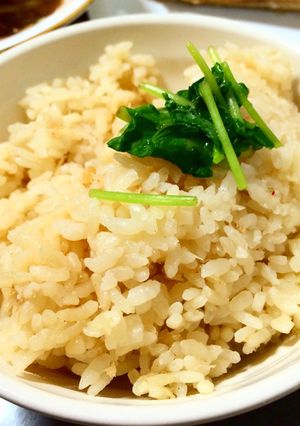 ふっくらツヤツヤ簡単「カニご飯」-レシピのメイン写真