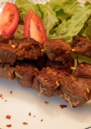 牛肉の串焼き〜甘辛ソース漬け-レシピのメイン写真
