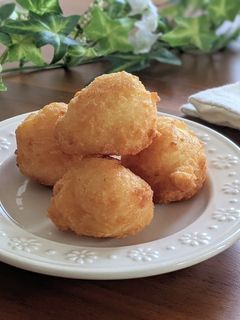 【こどもおやつ】もちふわ豆腐ドーナツ-レシピのメイン写真