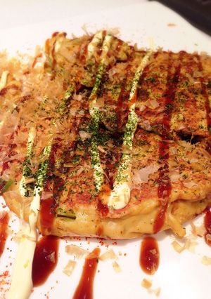 塩ウニのお好み焼き-レシピのメイン写真