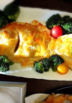 鯛の形のミートパイ-レシピのメイン写真
