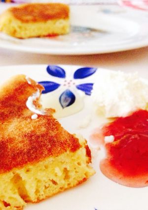 しっとりパンケーキ-レシピのメイン写真