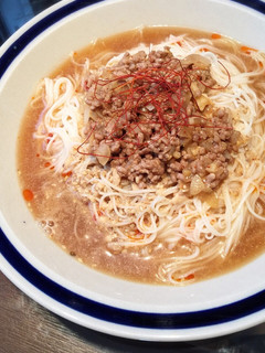 旦那レシピ⑱冷やし担々素麺-レシピのメイン写真