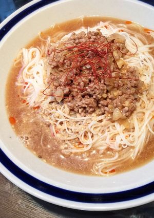旦那レシピ⑱冷やし担々素麺-レシピのメイン写真