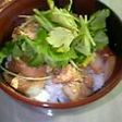 麩の卵とじ丼