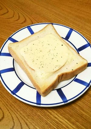 ココナッツオイルdeハムチーズトースト♥-レシピのメイン写真