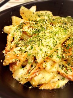 超簡単!長芋と竹輪のマヨポン炒め♪-レシピのメイン写真