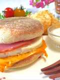 朝マック厨房の再現✿エッグマックマフィン