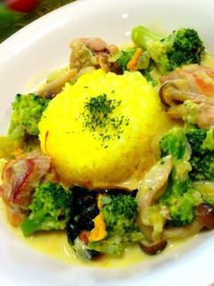 彩り野菜とチキンのクリーム煮-レシピのメイン写真